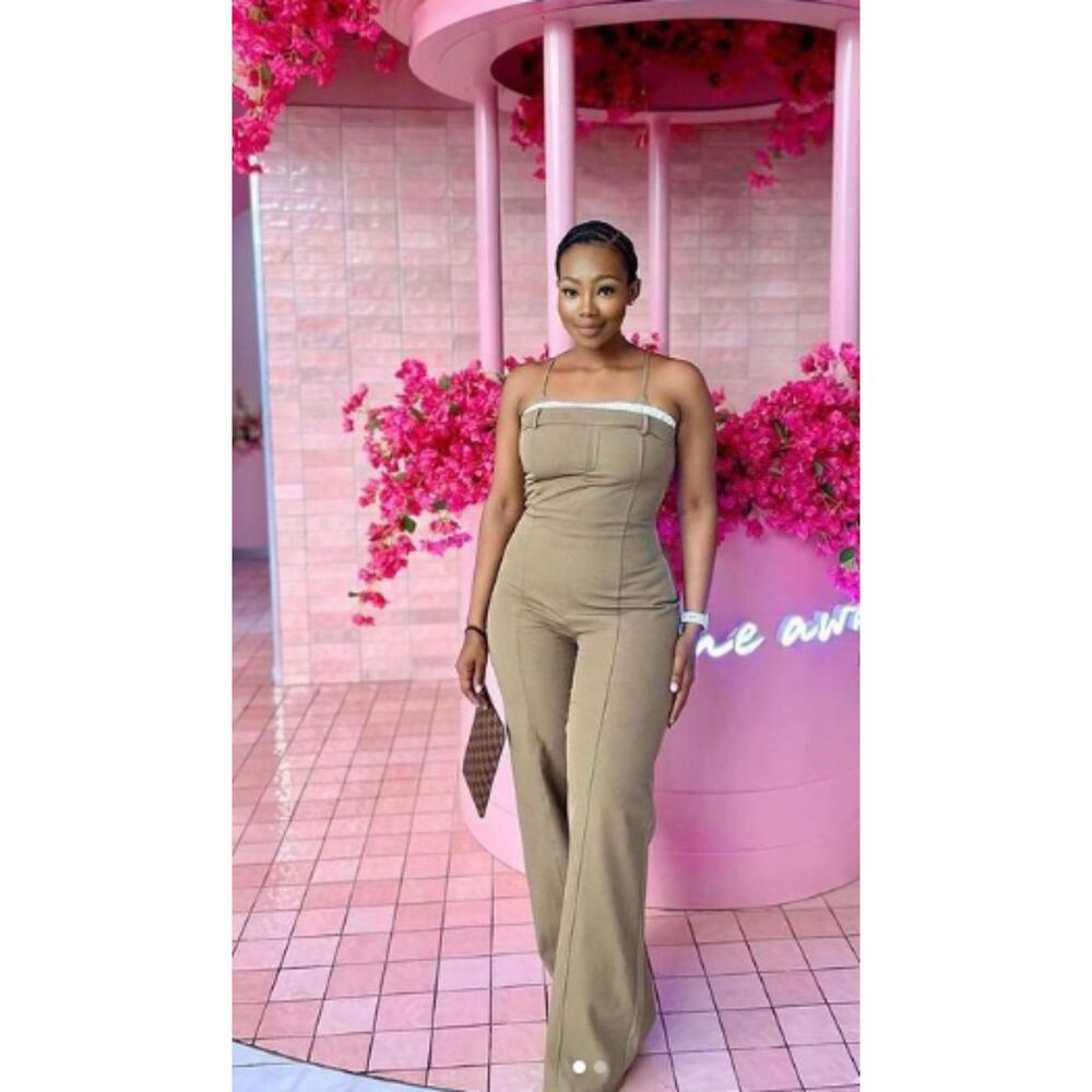 Zara combination FULL LENGTH jumpsuit